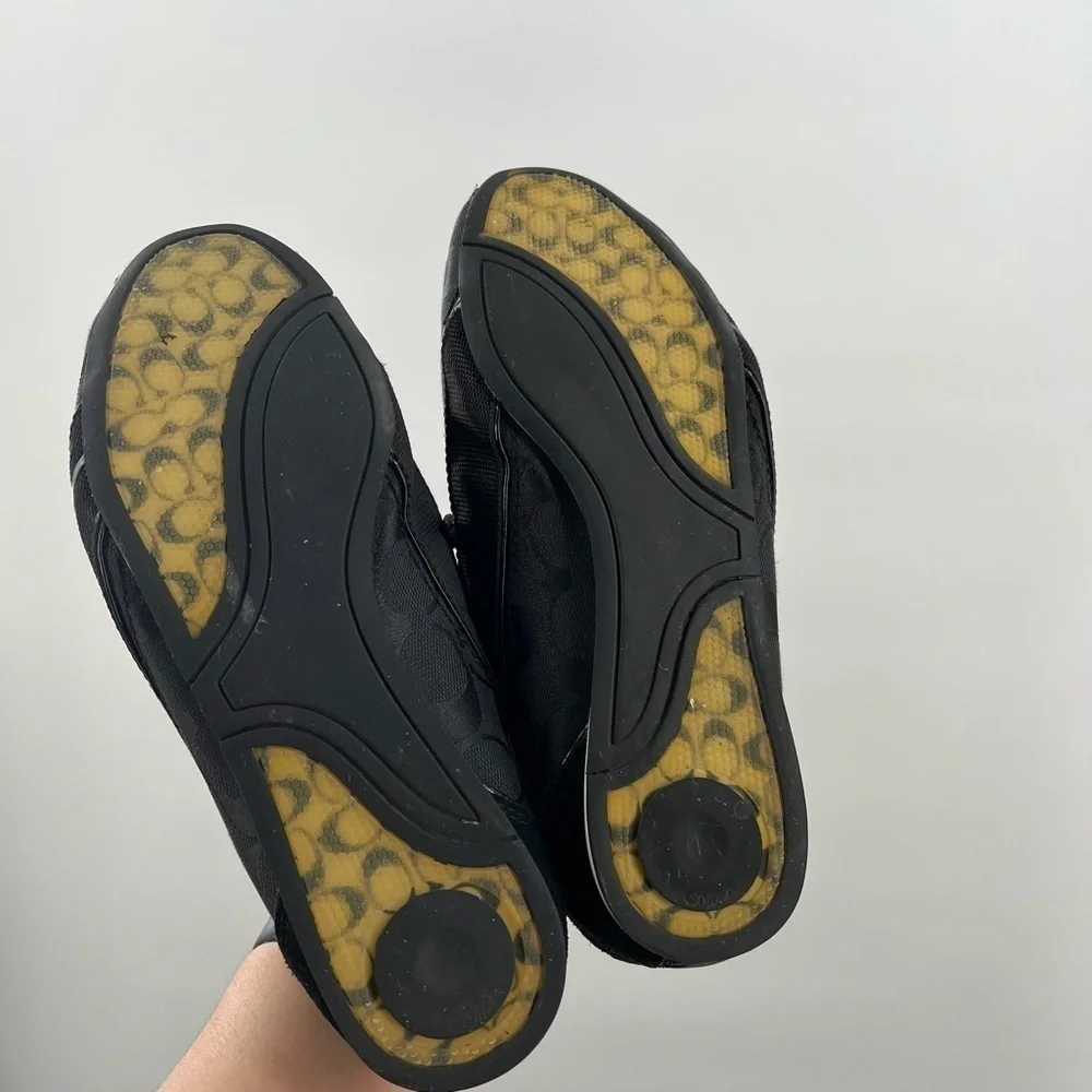 Coach Hilary Black Sneakers Ladies 7M
